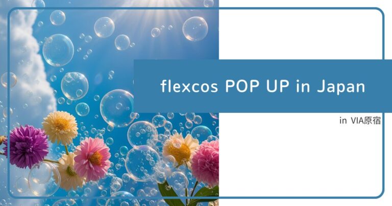 flexcos POP UP in Japan
